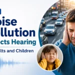 How noice pollution affects hearing adults and children